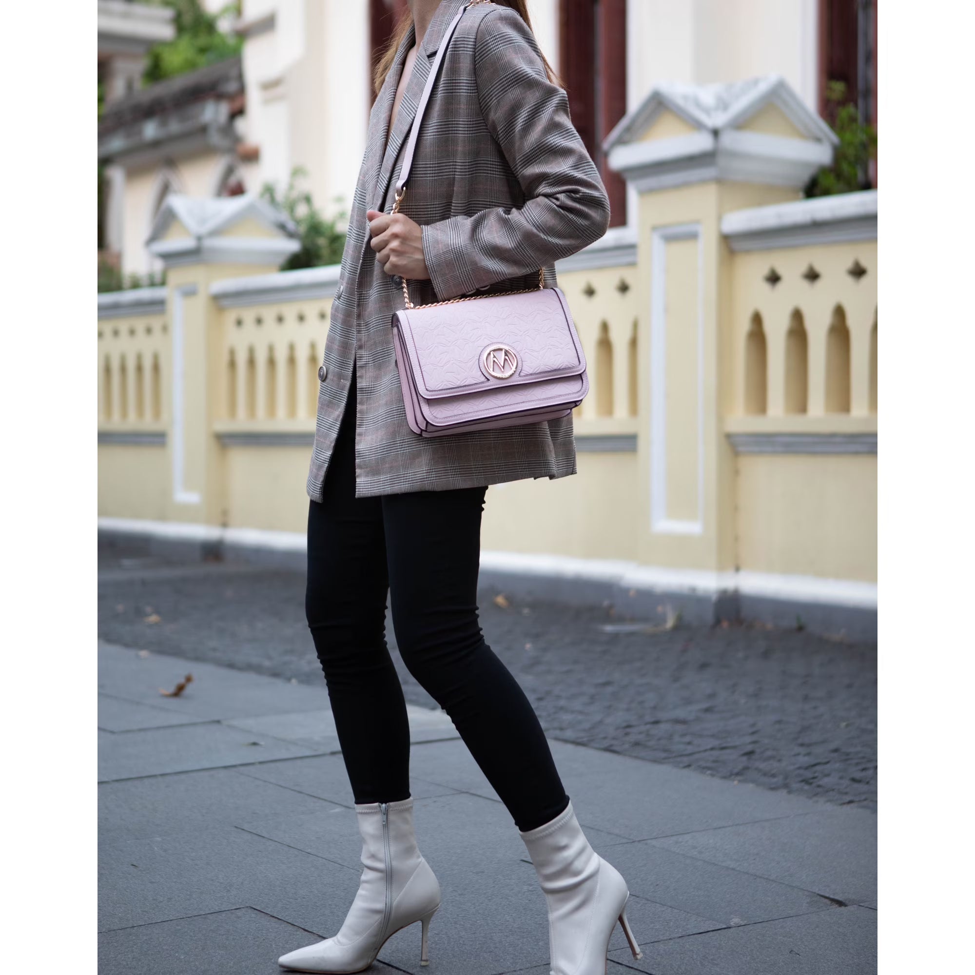 Chevron Shoulder Bag