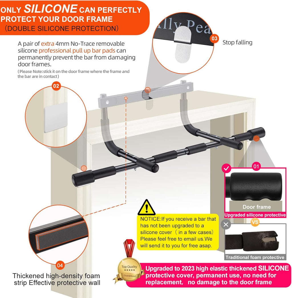 Doorway Pull-Up Bar – Multi-Grip