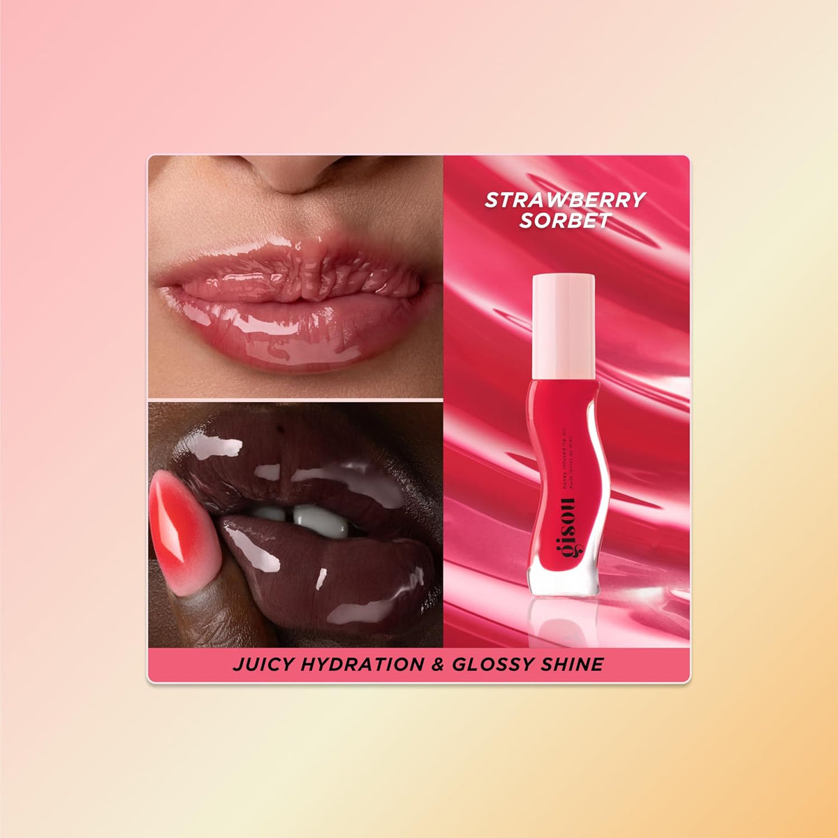 Glossy Tinted Lip Oil – Non-Sticky Shine