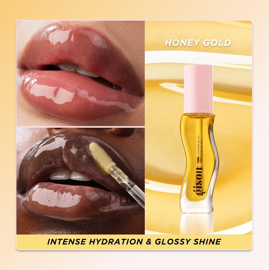 Glossy Tinted Lip Oil – Non-Sticky Shine