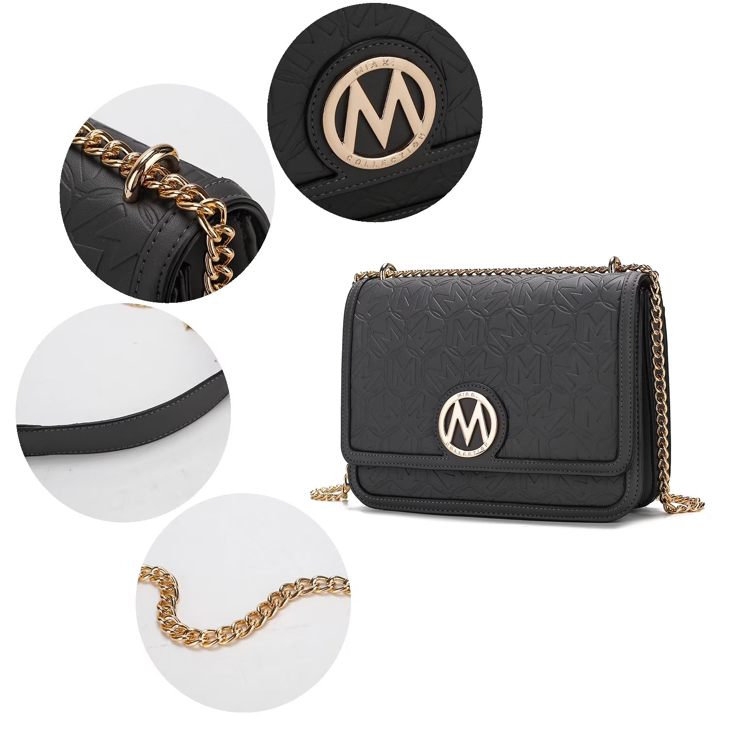 Chevron Shoulder Bag