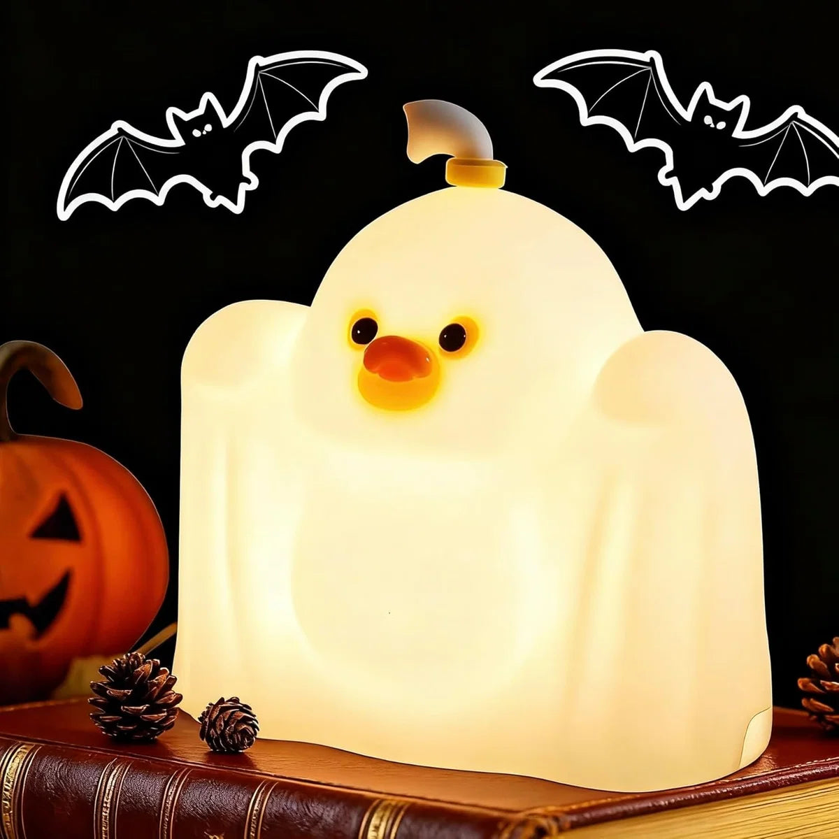 Ghost Duck Silicone Night Light