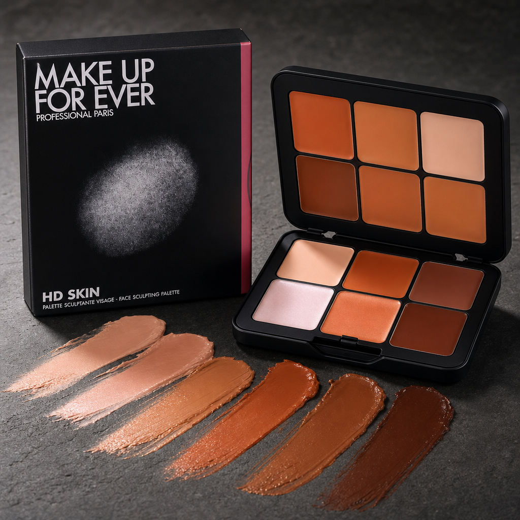 6-Shade Face Sculpting Palette – Contour & Highlight