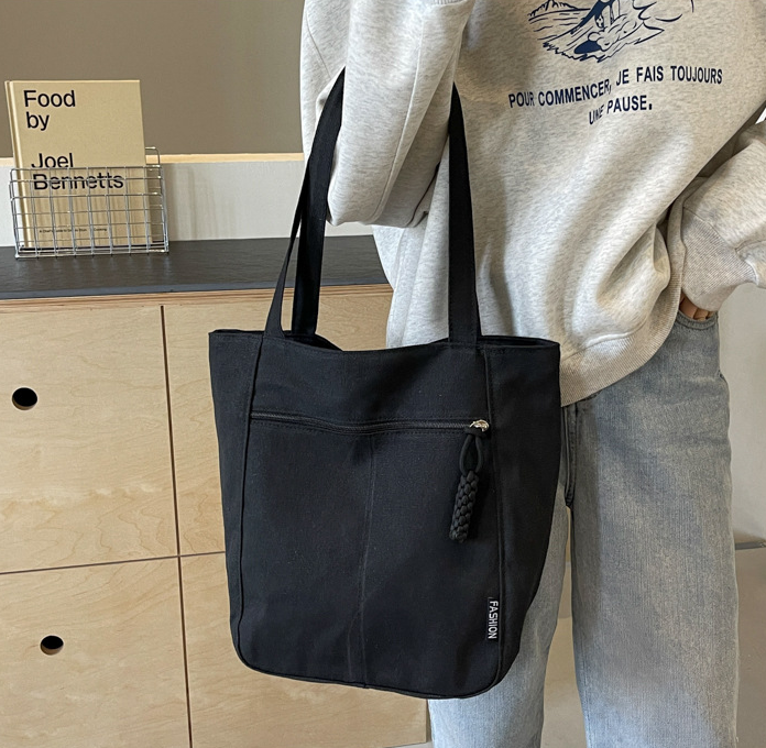 Casual Fabric Tote Shoulder Bag