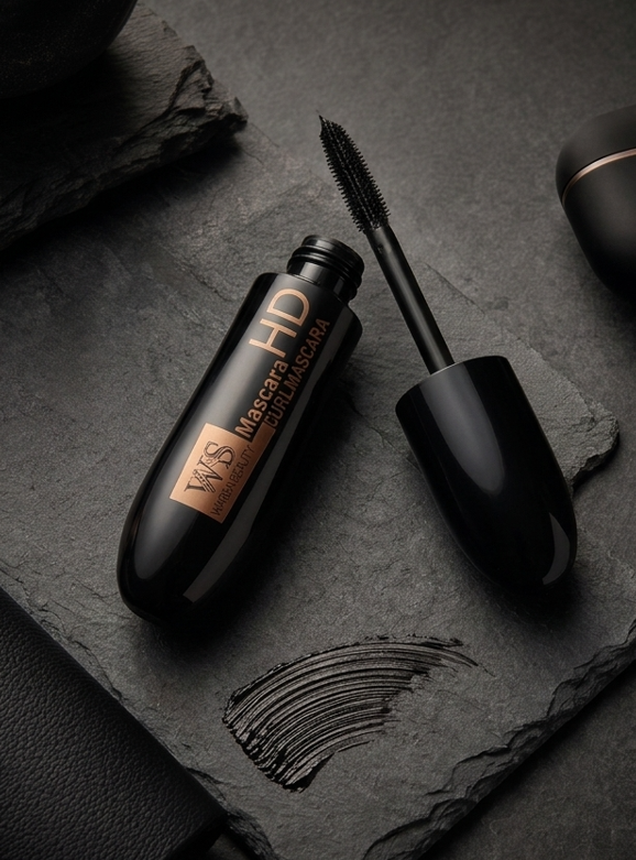 Volumizing HD Mascara – Black & Gold Shimmer