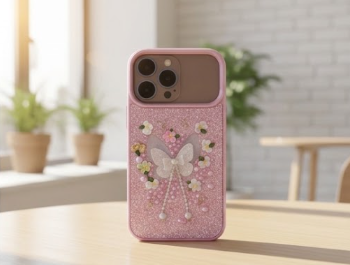 3D Glitter Butterfly Phone Case