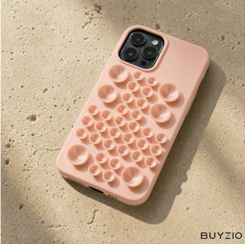 Textured Bubble-Grip Phone Case