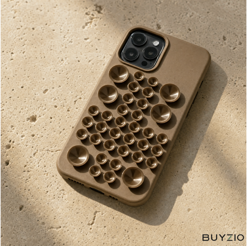 Textured Bubble-Grip Phone Case