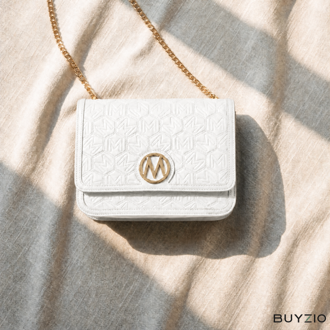 Quilted Chain-Strap Shoulder Bag