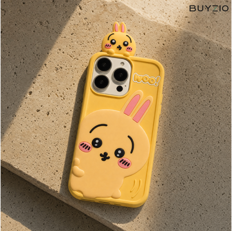 3D Character Silicone Phone Case