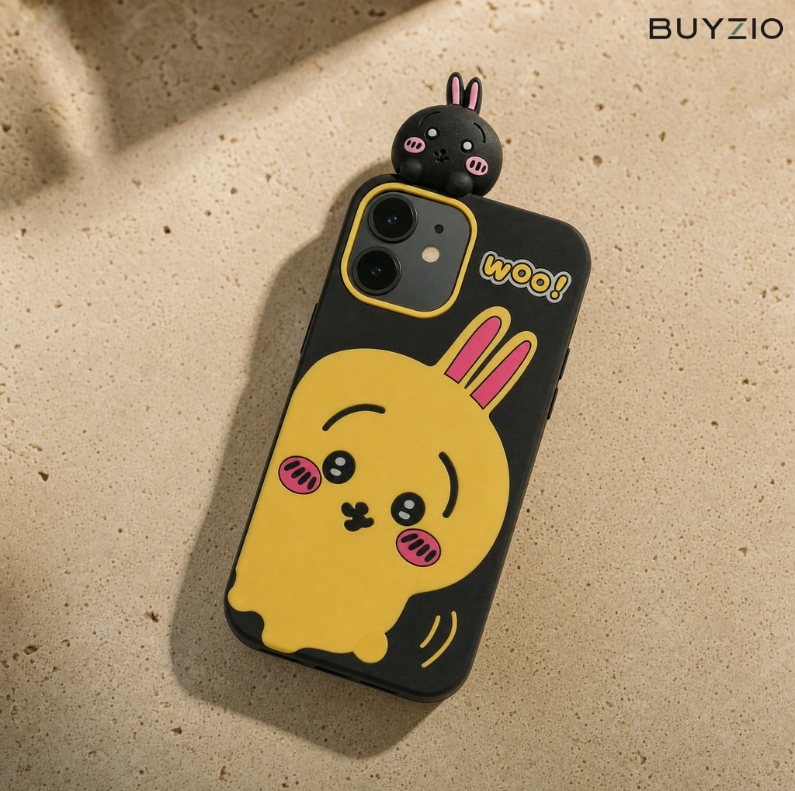 3D Character Silicone Phone Case