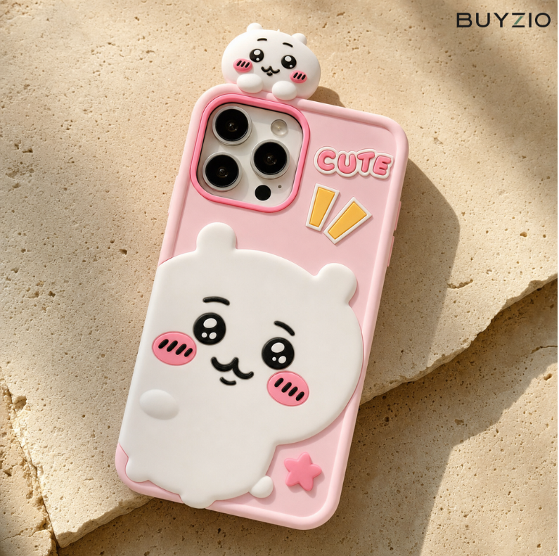 3D Character Silicone Phone Case