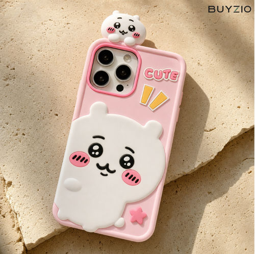 3D Character Silicone Phone Case