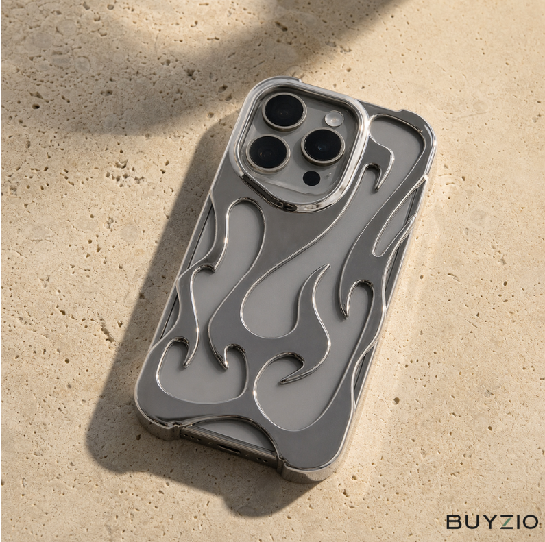 Flame Cutout Phone Case