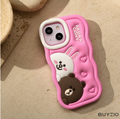 3D Bunny & Bear Silicone Case