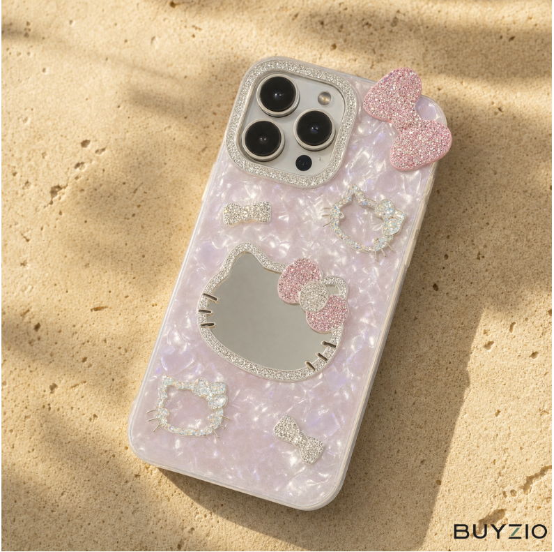 Bling Crystal Cat Case