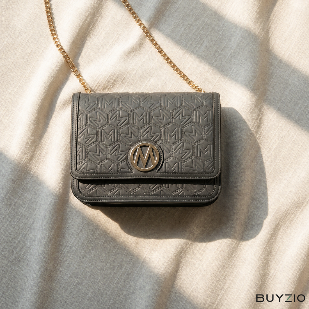 Quilted Chain-Strap Shoulder Bag