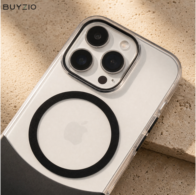 Dual-Tone Clear Magnetic Case