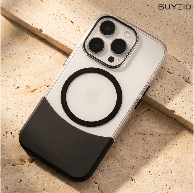 Dual-Tone Clear Magnetic Case