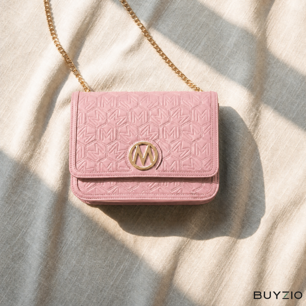Quilted Chain-Strap Shoulder Bag
