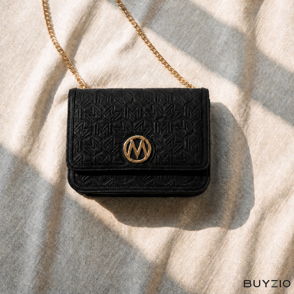 Quilted Chain-Strap Shoulder Bag