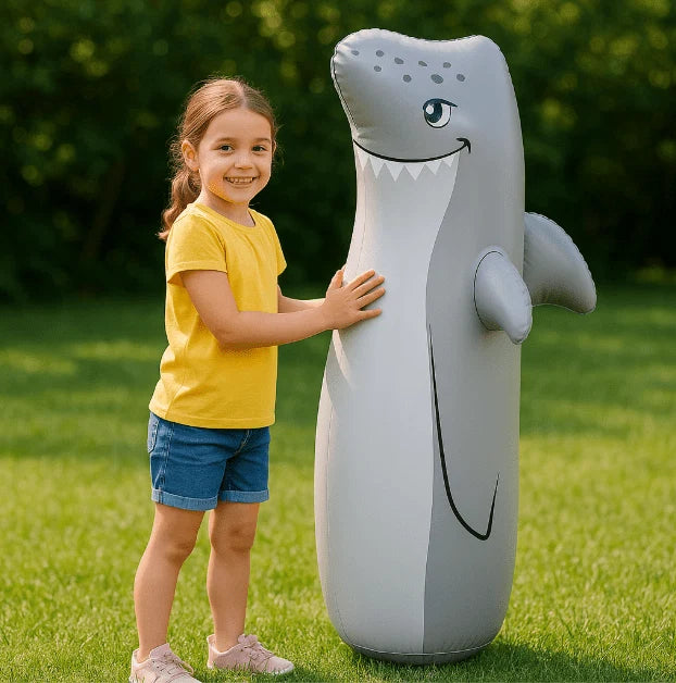 Inflatable Shark Bop Bag