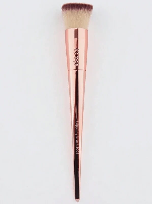 Duo-Fiber Stippling Brush – Rose Gold Handle
