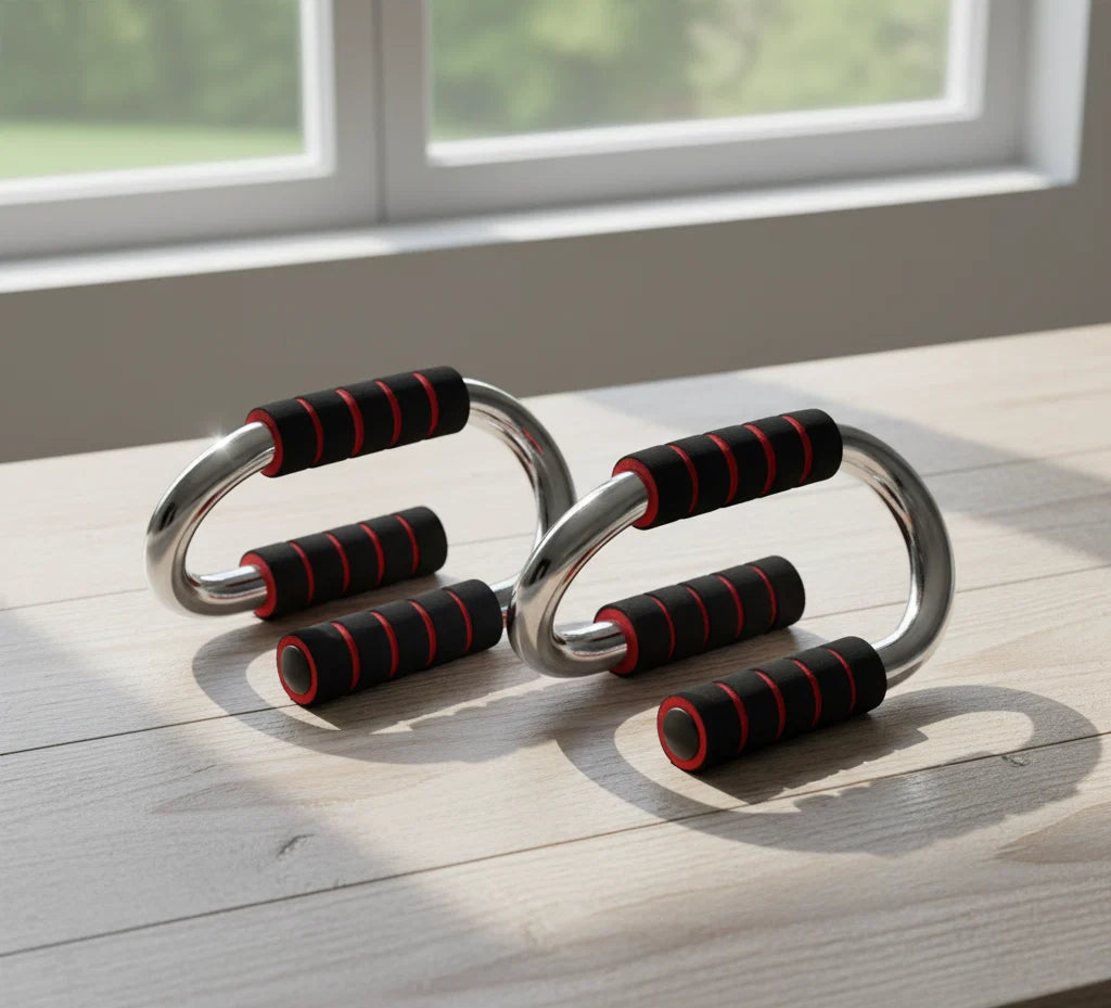 Push-Up Handle Set – Foam Grip