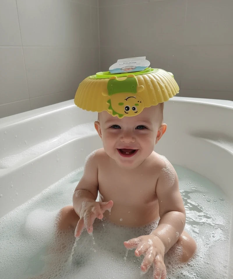 Kids' Bath Visor Cap, Dino