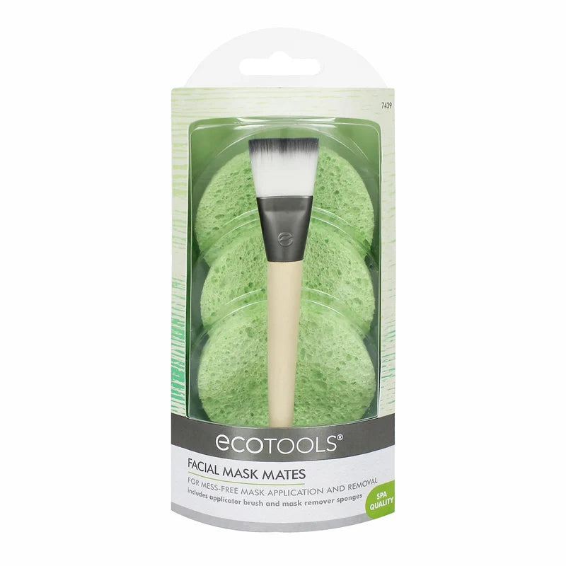 Facial Mask Applicator Brush & Sponge Set