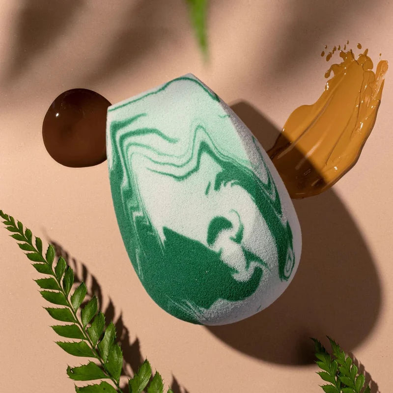 Marbled Makeup Blending Sponge – Teardrop Shape