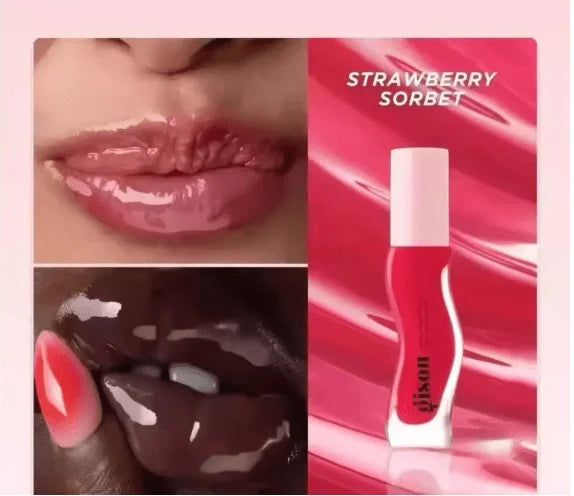 Glossy Tinted Lip Oil – Non-Sticky Shine