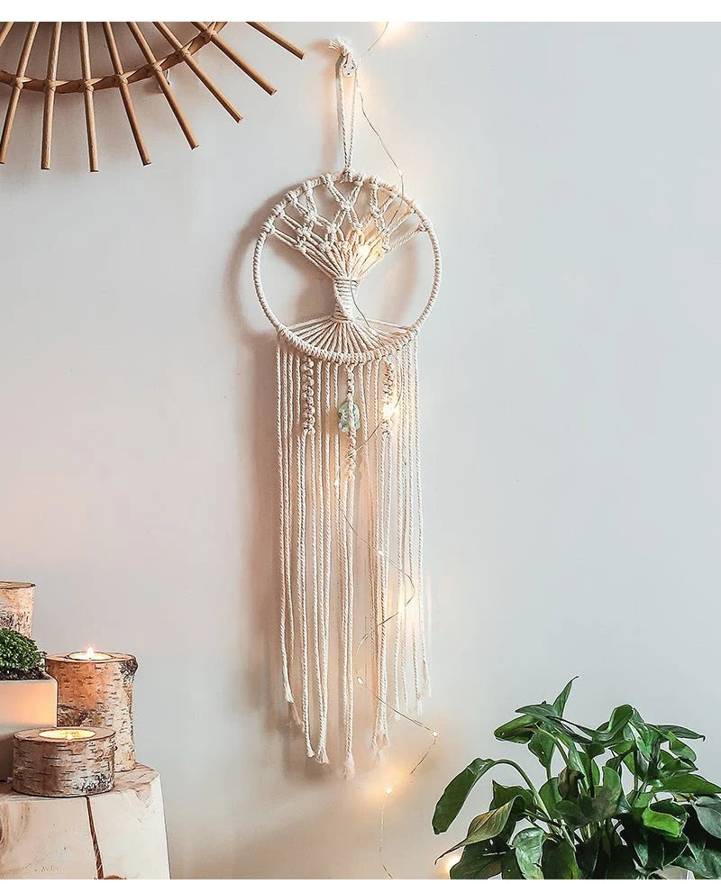 Tree Dreamcatcher Wall Hanging