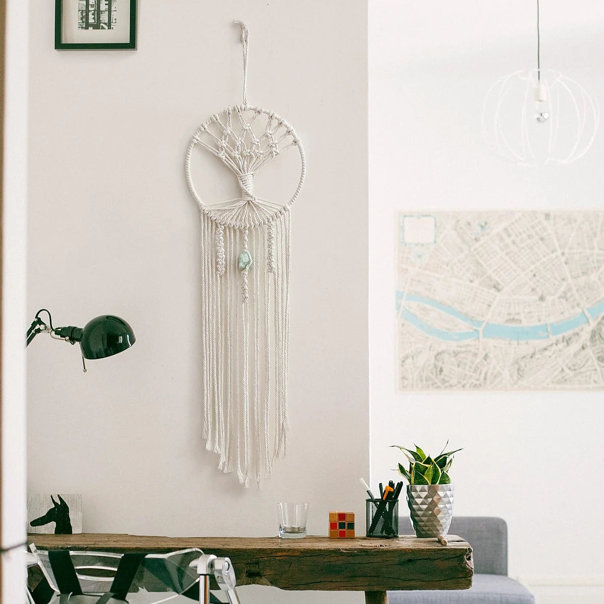 Tree Dreamcatcher Wall Hanging