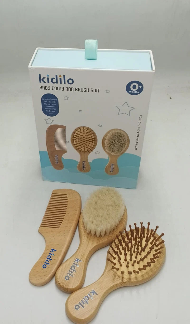 3-Piece Baby Hair Grooming Set