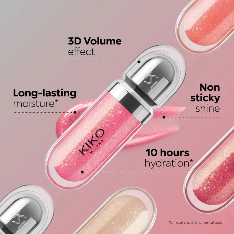 3D Volumizing Lip Gloss – Hydrating Shine Formula