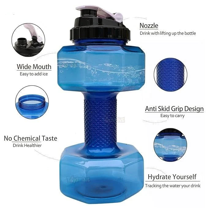 Dumbbell Shape Water Bottle – 1.5L