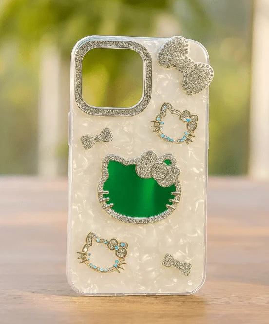 Bling Crystal Cat Phone Case
