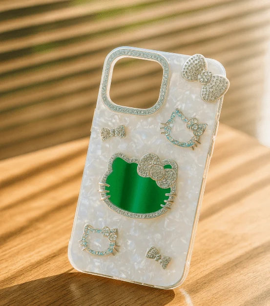 Bling Crystal Cat Phone Case