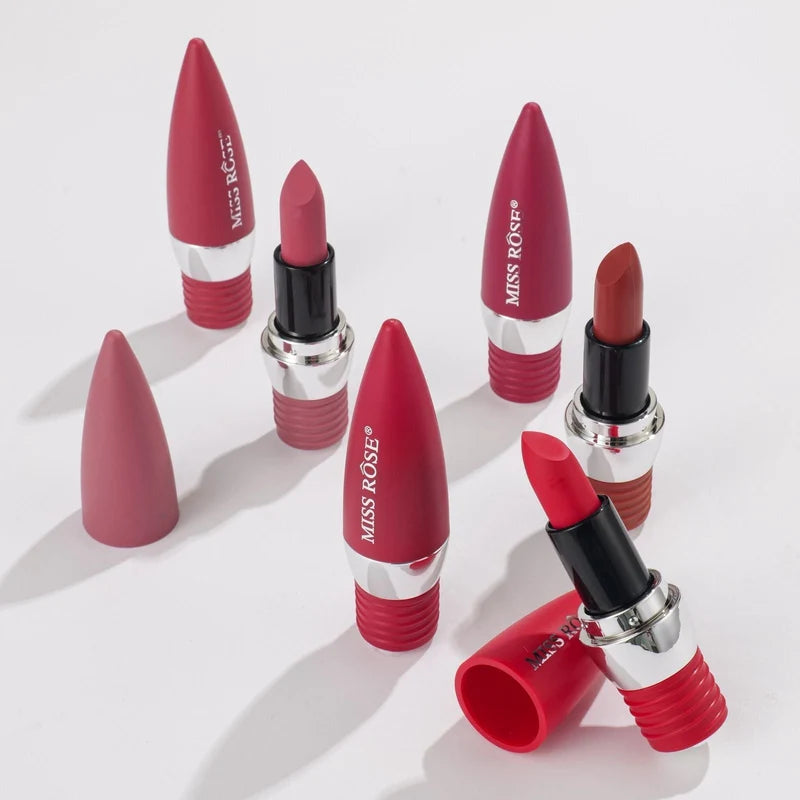 Matte Bullet Lipstick Set – 24 Assorted Shades