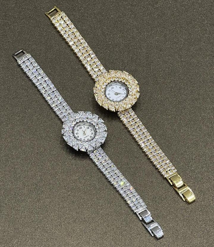 Crystal Bracelet Watch