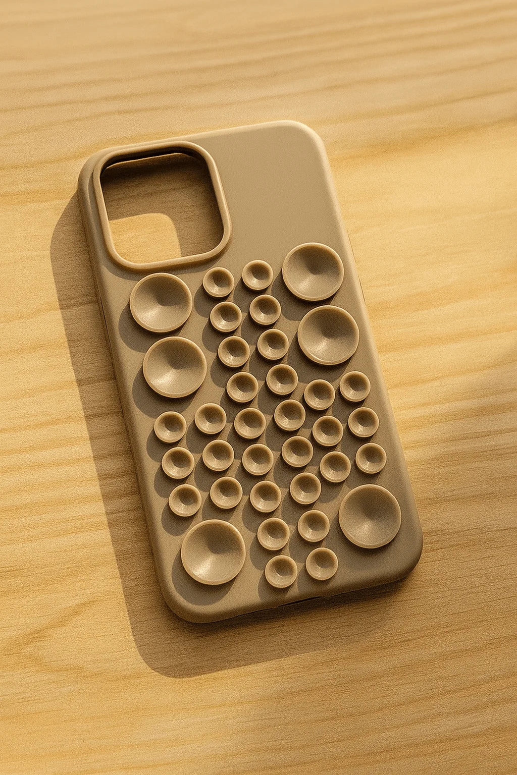 Silicone Bubble Pop Phone Case – Fidget Textured Grip
