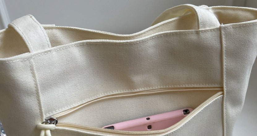 Casual Fabric Tote Shoulder Bag